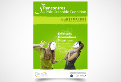 Affiche Pôle Grenoble Cognition